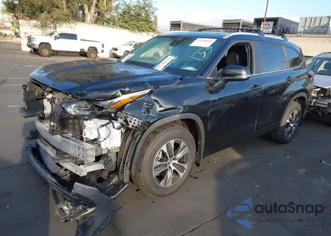 2024 Toyota Highlander Xle from USA, damaged, VIN 5TDKDRBH2RS569267